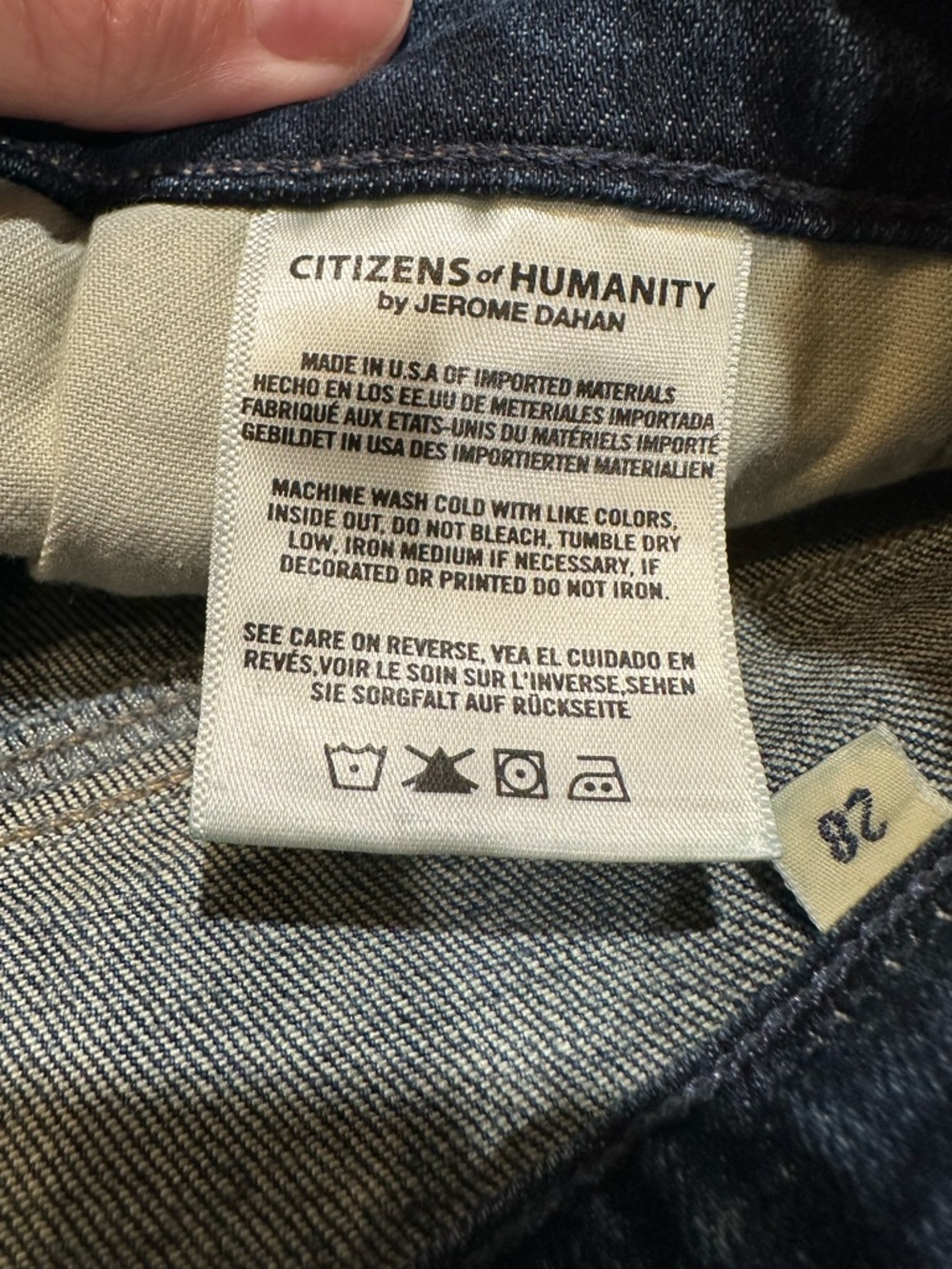 Citizens of Humanity x Anthropologie Fleetwood High Rise Flare Jeans sz 28 - Picture 8 of 11